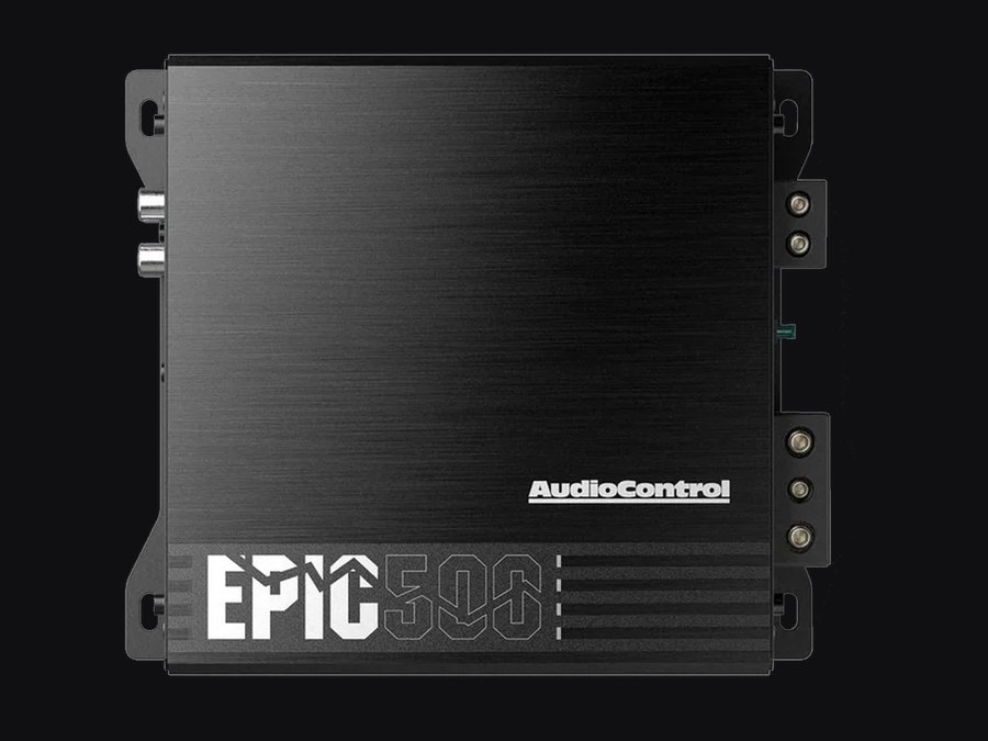 AudioControl Epic 500 on the shelf at AMA Audio Customs
