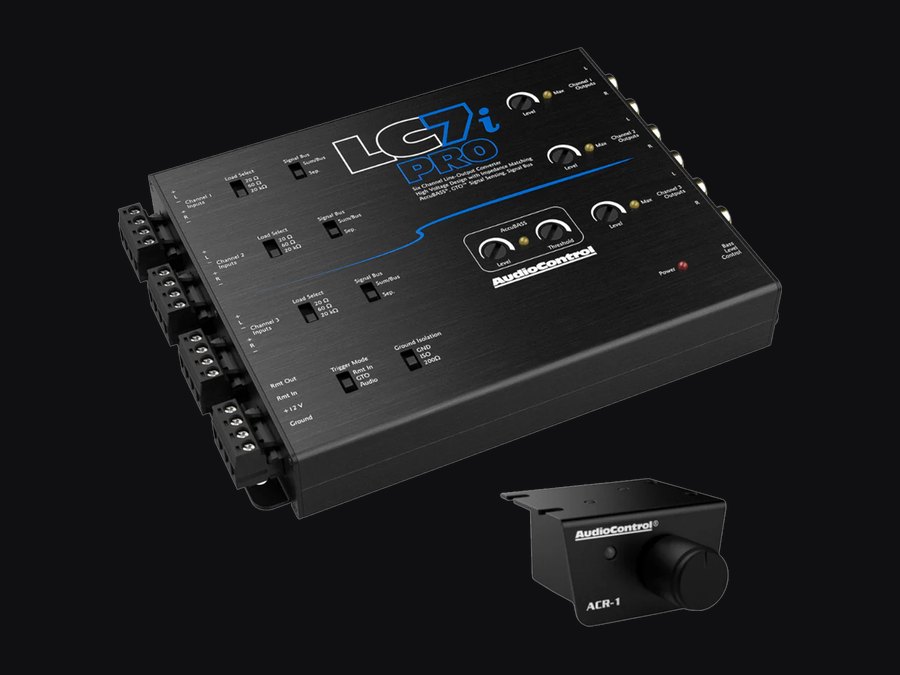 AudioControl LC7i PRO on the shelf at AMA Audio Customs