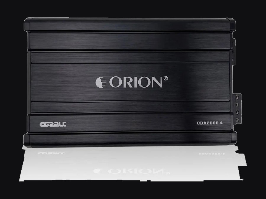 Orion Cobalt CBA2000.4 on the shelf at AMA Audio Customs