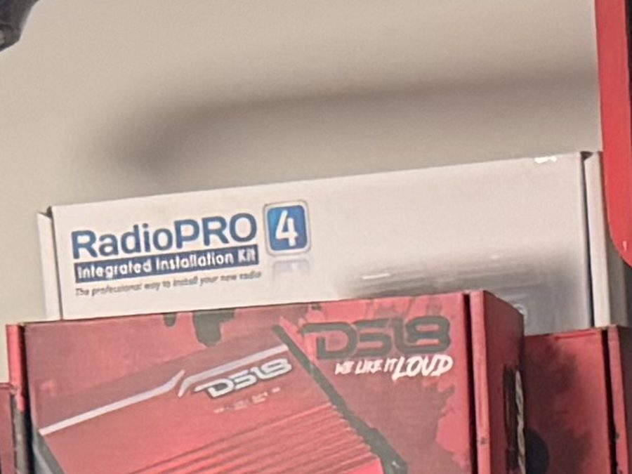 PAC RadioPRO 4 on the shelf at AMA Audio Customs
