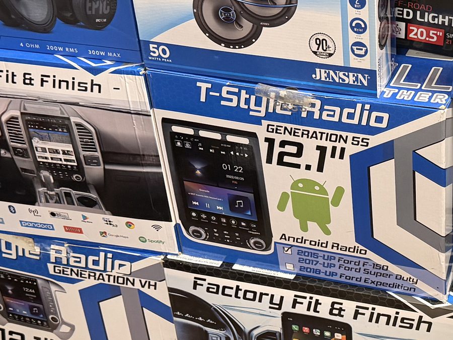 T-Style Radio Generation 5S 12.1" on the shelf at AMA Audio Customs